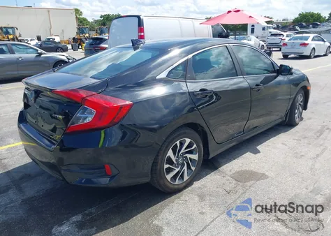 2018 Honda Civic Ex z USA, uszkodzony, nr VIN 19XFC2F80JE004441